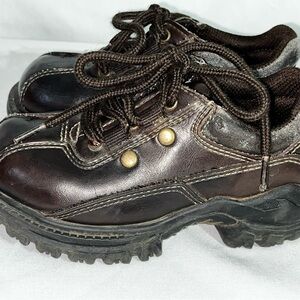 Vintage Arizona boys lace up dress shoes kids 8